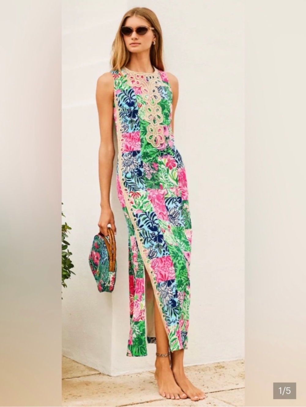 Lilly Pulitzer Edita Maxi Shift Dress NWT Size 10